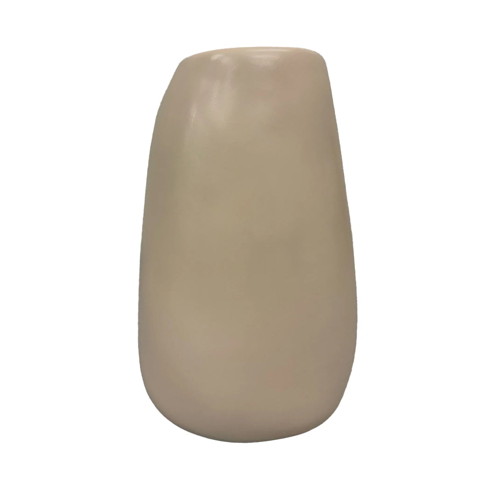 Urban Attitude RACH Large Vase Height 25.5cm, Width 17cm, Opening 6cm x 9cm - Stone Ivory