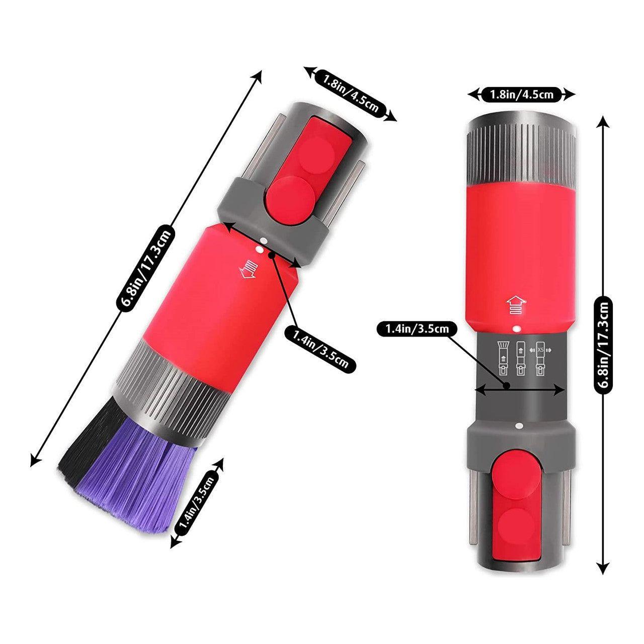 Scratch-Free, Self cleaning Dusting Brush for Dyson V7, V8, V10, V11, V12 & V15