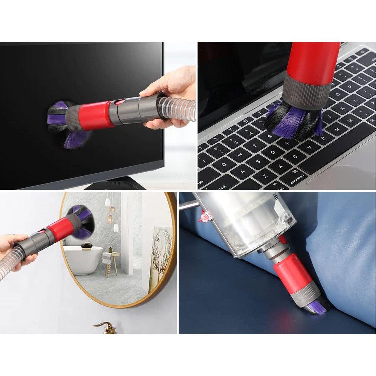 Scratch-Free, Self cleaning Dusting Brush for Dyson V7, V8, V10, V11, V12 & V15