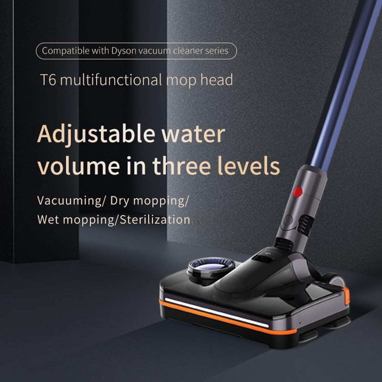 Hygieia T6 Wet Dry Mop Head - For Dyson V7, V8, V10, V11, V15 & GEN5 Models