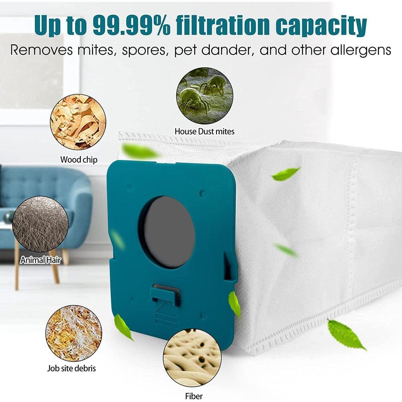 Hygieia 10 X Clean Station Dust Bags For SAMSUNG BESPOKE JET