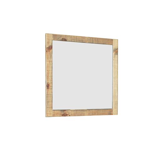 Dresser in Solid Acacia Mirror in Vintage Light Brown