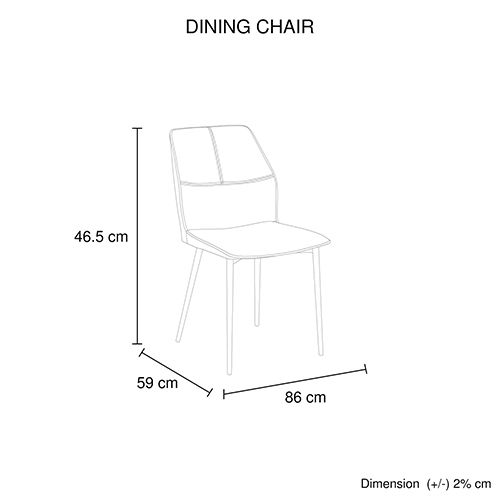 Dining Set Sintered Stone Table with PU Leather chairs