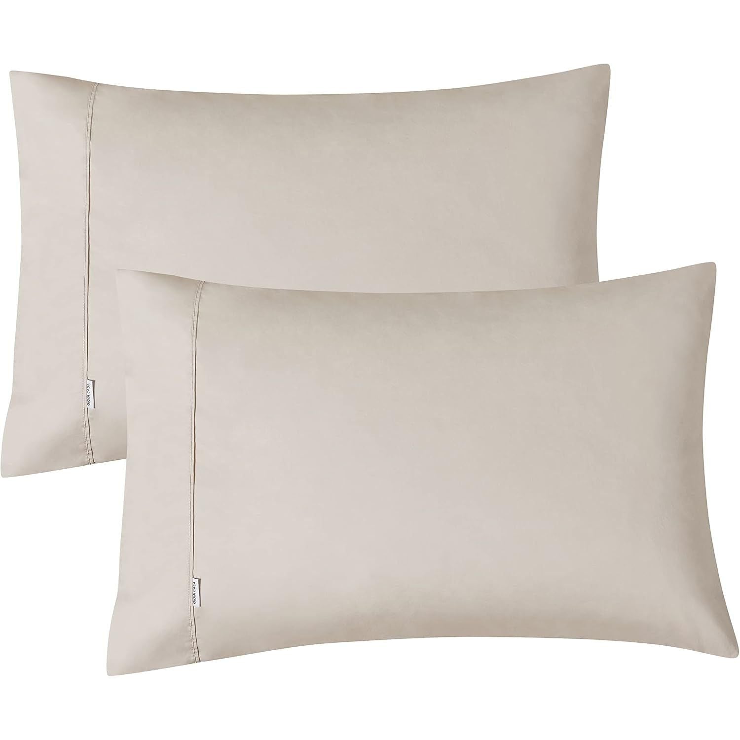 Gioia Casa Vintage Washed 100% Cotton Sheet Set with 2 Pillowcases - Natural - Double