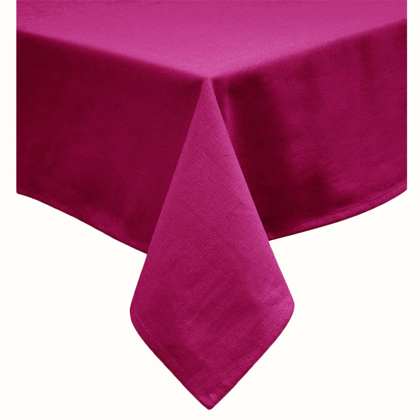 Hoydu Cotton Blend Table Cloth 150cm x 225cm - FUSCHIA