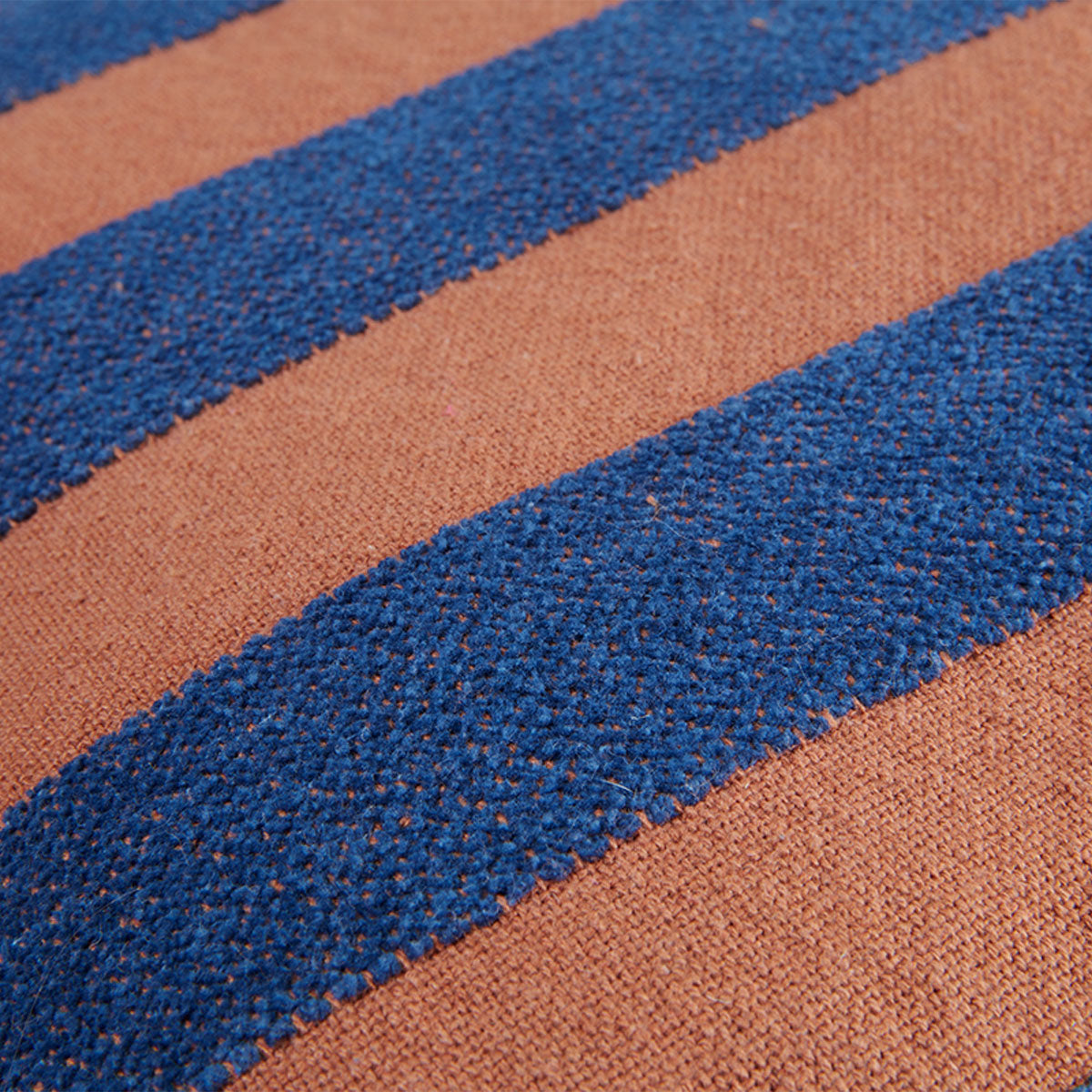 KAAT Amsterdam Nissa Multi Stripe Square Filled Cushion 45cm x 45cm