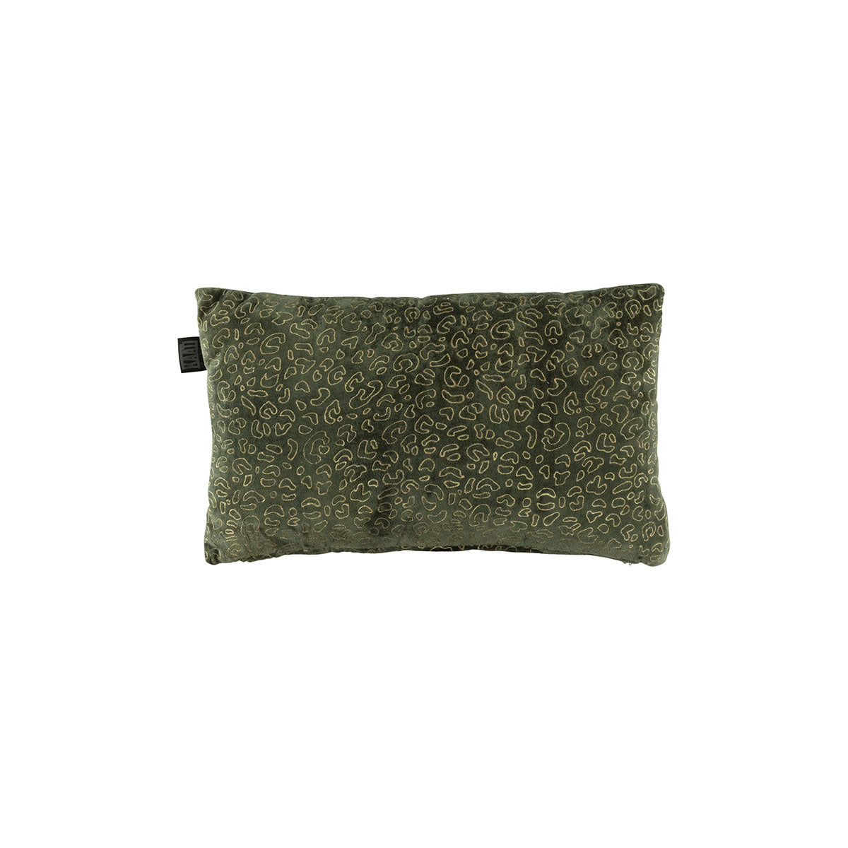 KAAT Amsterdam Spartan Green Animal Print Oblong Filled Cushion 30cm x 50cm