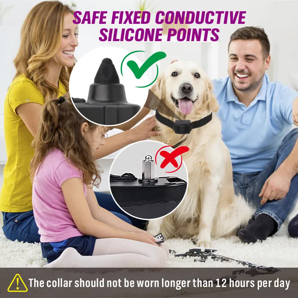 VaKa Anti Bark Dog Training Collar Sound & Vibration Stop Barking Automatic Pet