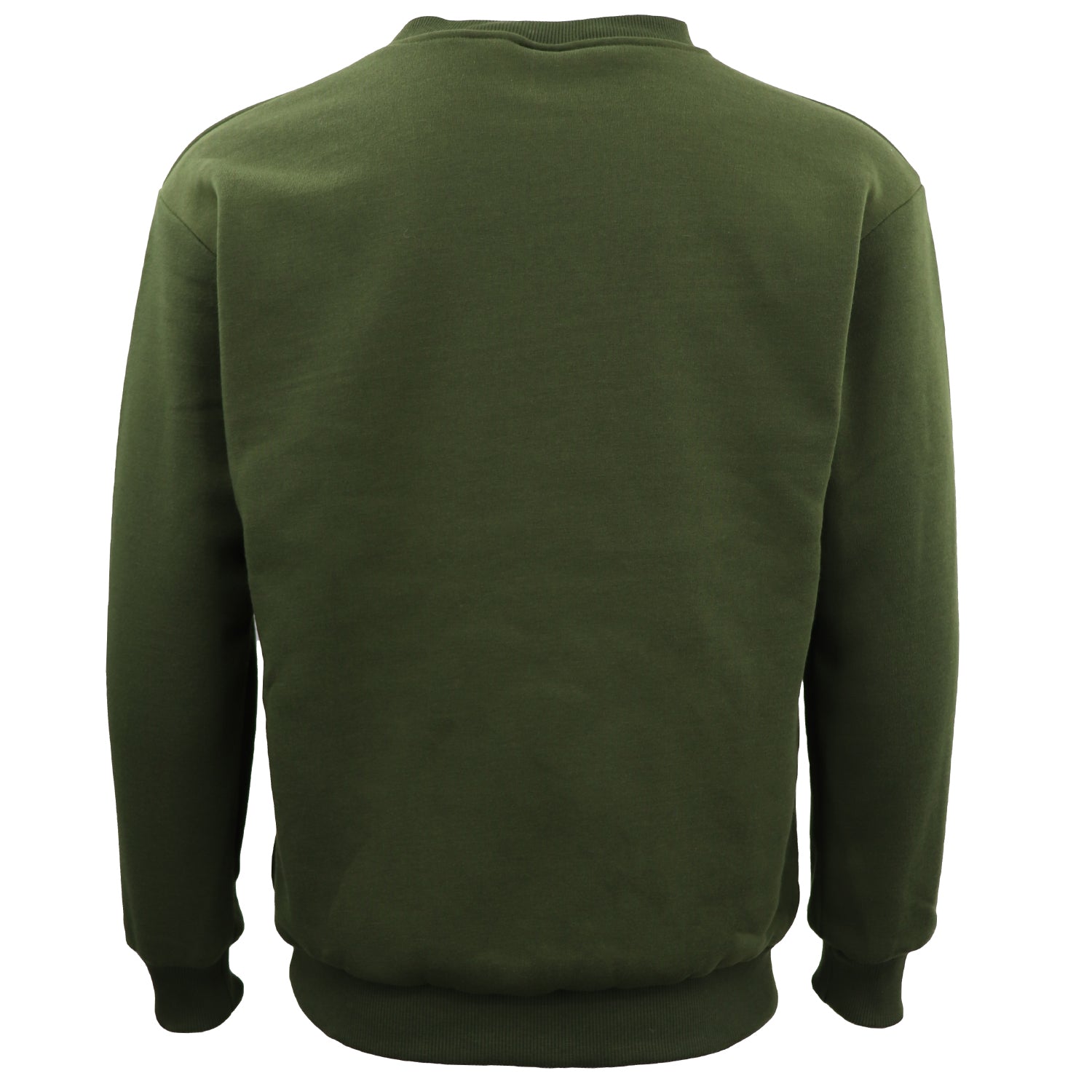 New Adult Unisex Plain Pullover Fleece Jumper Mens Long Sleeve Crew Neck Sweater, Navy, XS