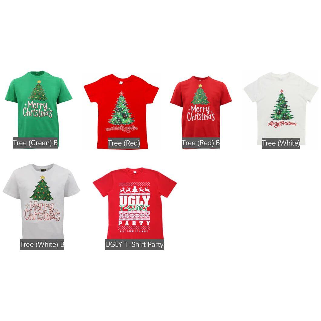 New Funny Adult Xmas Christmas T Shirt Tee Mens Womens 100% Cotton Jolly Ugly, Papa Elf, L