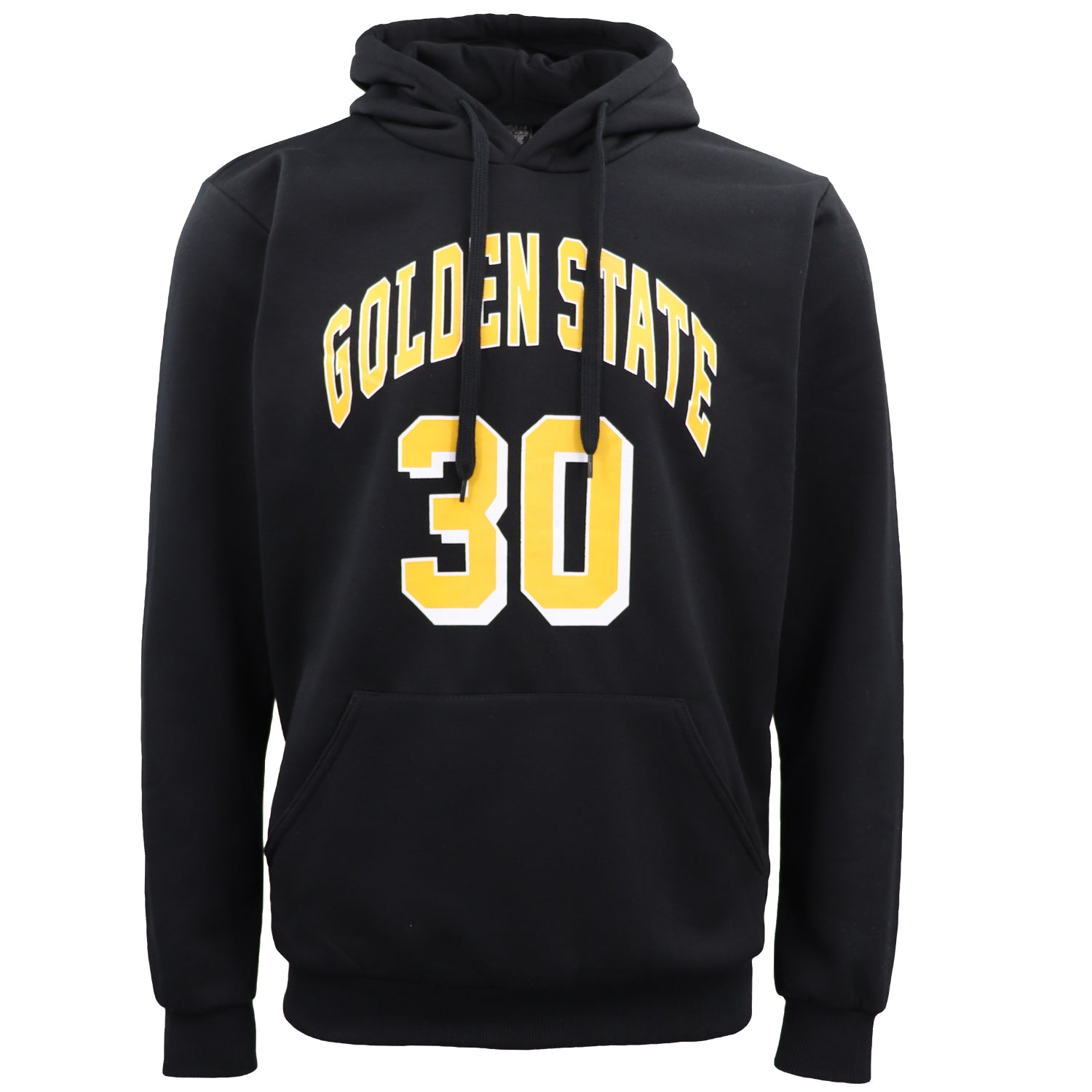 Men's Fleece Pullover Hoodie Jacket Sports Jumper Jersey Chicago Golden State, Light Grey - Golden State 30, XL