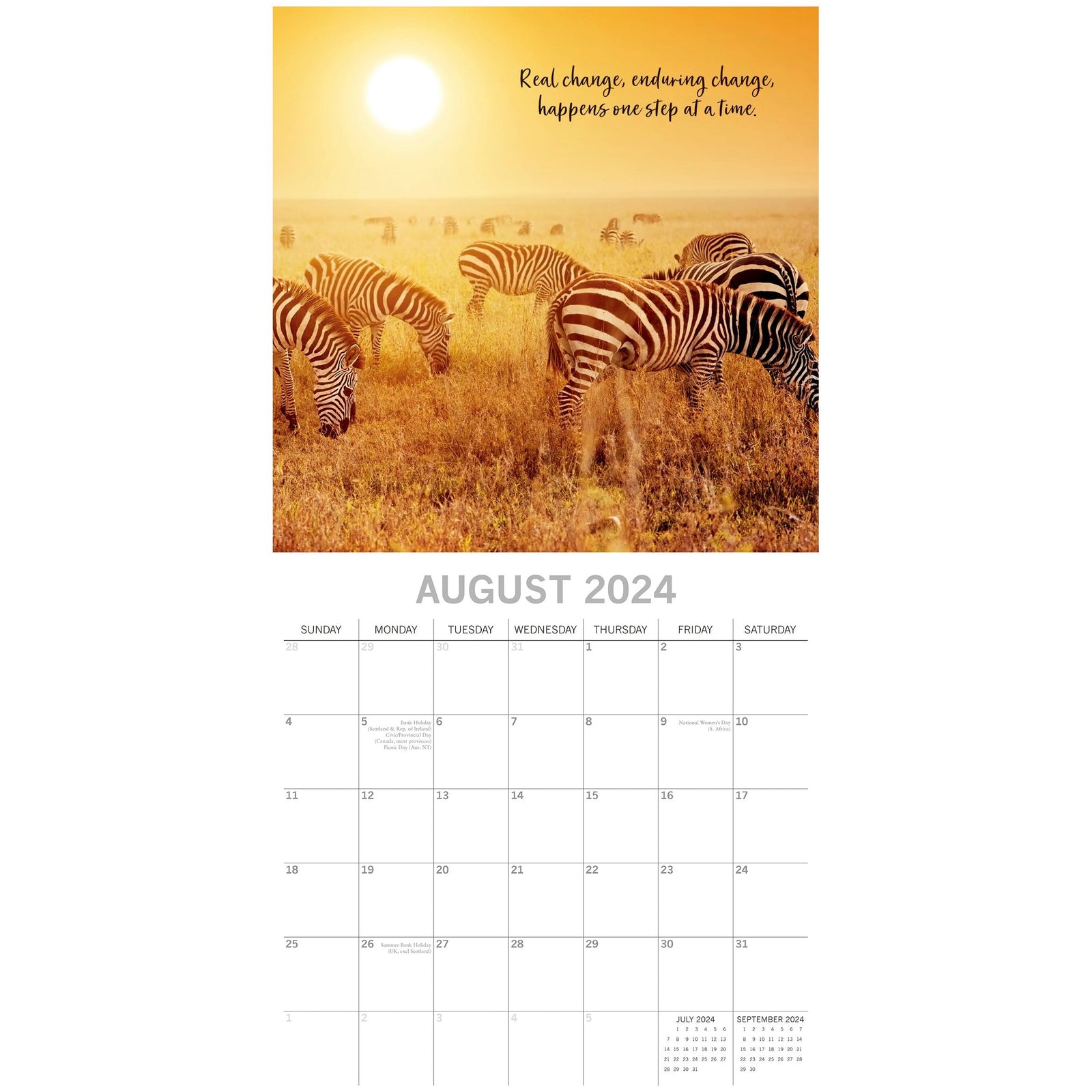 Inspiration - 2024 Square Wall Calendar 16 Month Planner Christmas New Year Gift