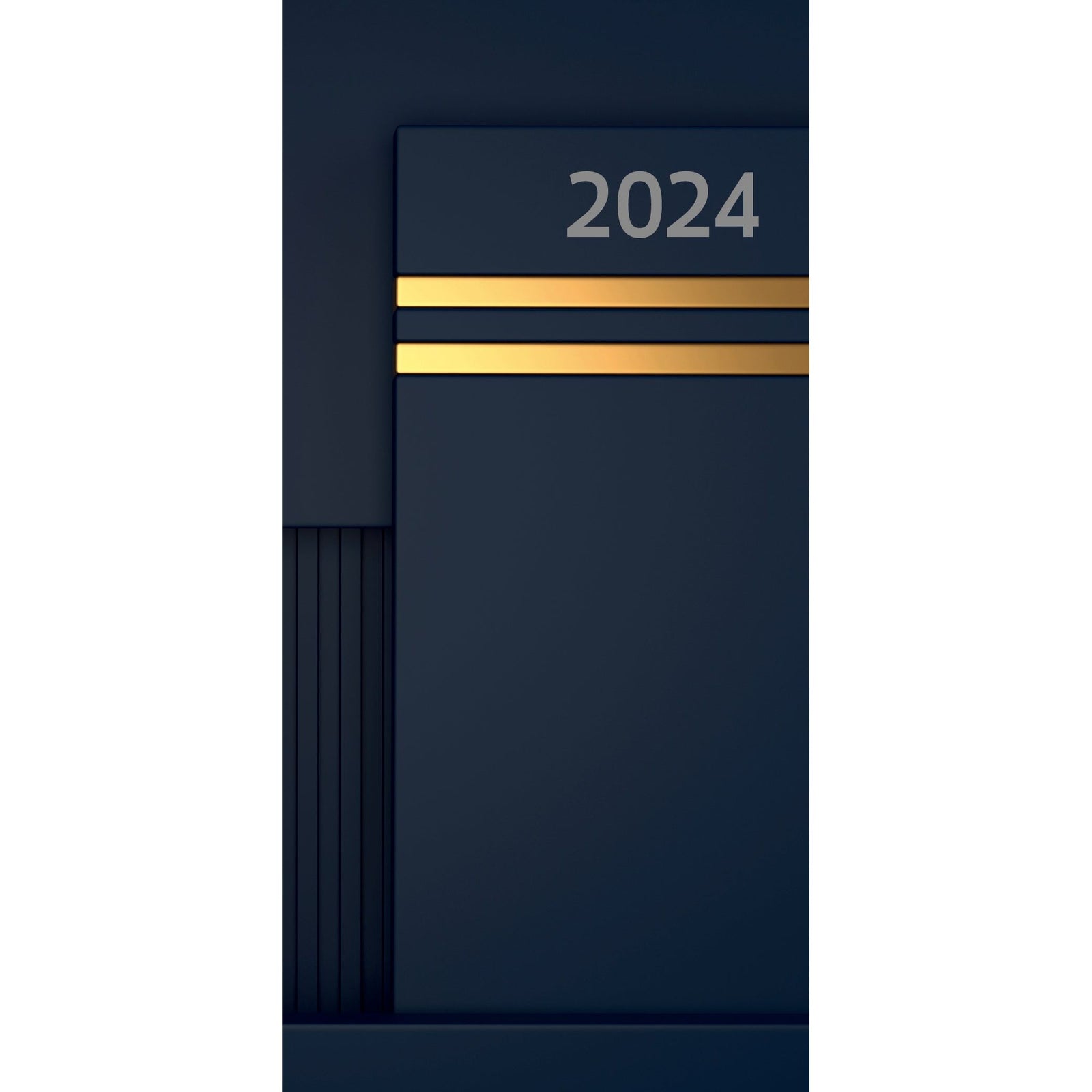 Gold Bars - 2024 Flexi Pocket Diary Premium Planner Christmas Xmas New Year Gift