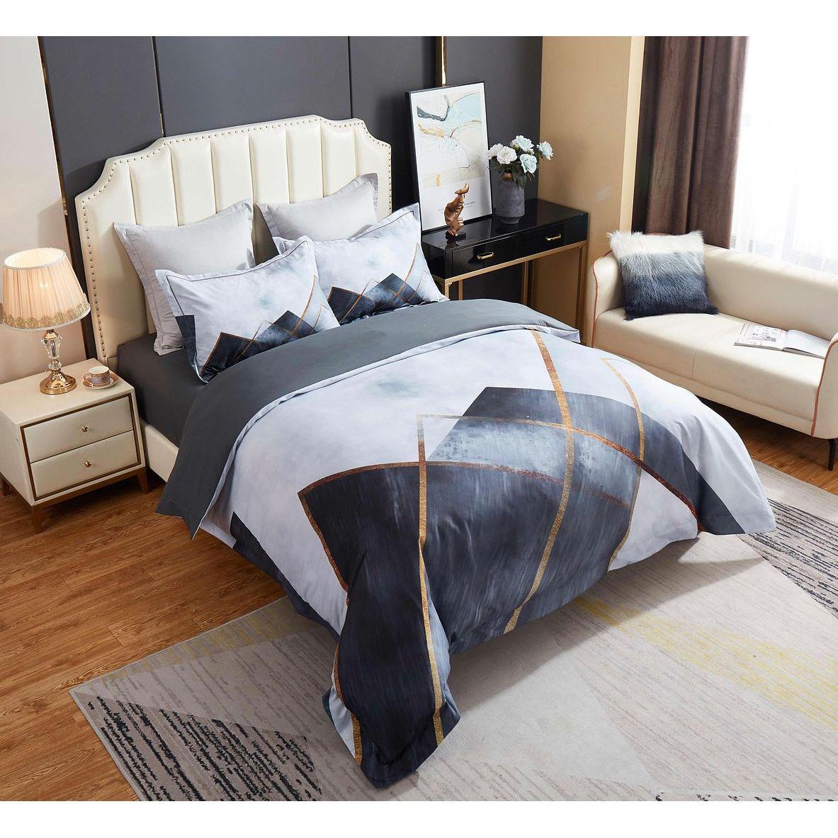 Dakuta Quilt Cover Set - Queen Size