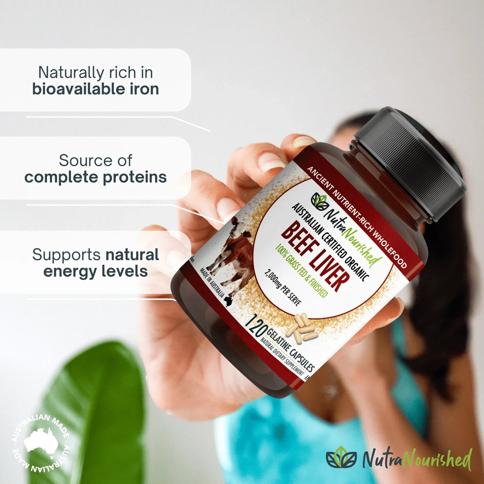 Organic Beef Liver Capsules