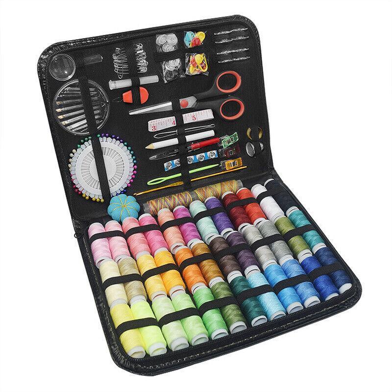 Sewing Kit 183Pcs Portable Mini Premium Travel Home Beginner Emergency