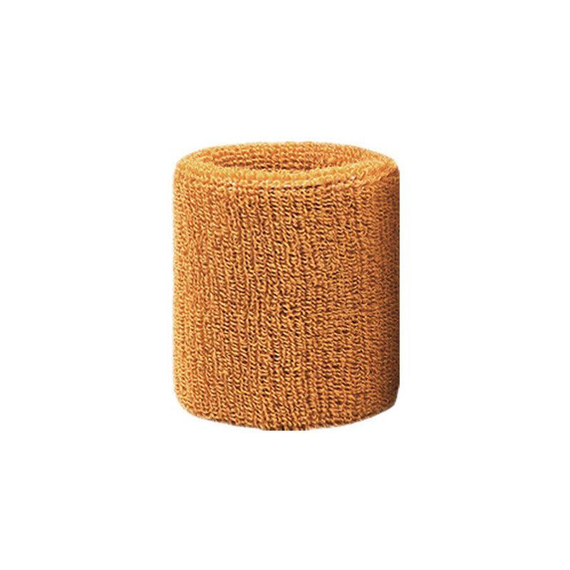 Sport Cotton Wristband Wrist Band Sweatband Sweat Training Tennis Gym Yoga - Yellow