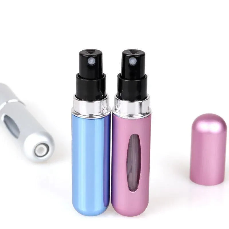 Travel Portable Mini Reusable Perfume Atomizer Bottle Scent Pump Spray 5Ml Au