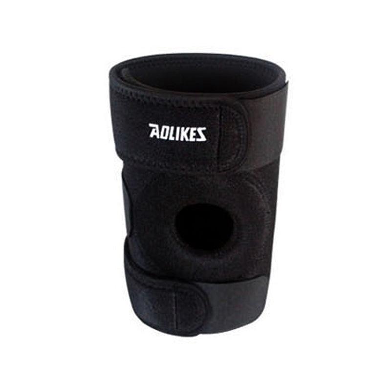 Aolikes Elastic Adjustable Knee Brace Fastener Patella Support Gym Relief Strap - 1 Unit