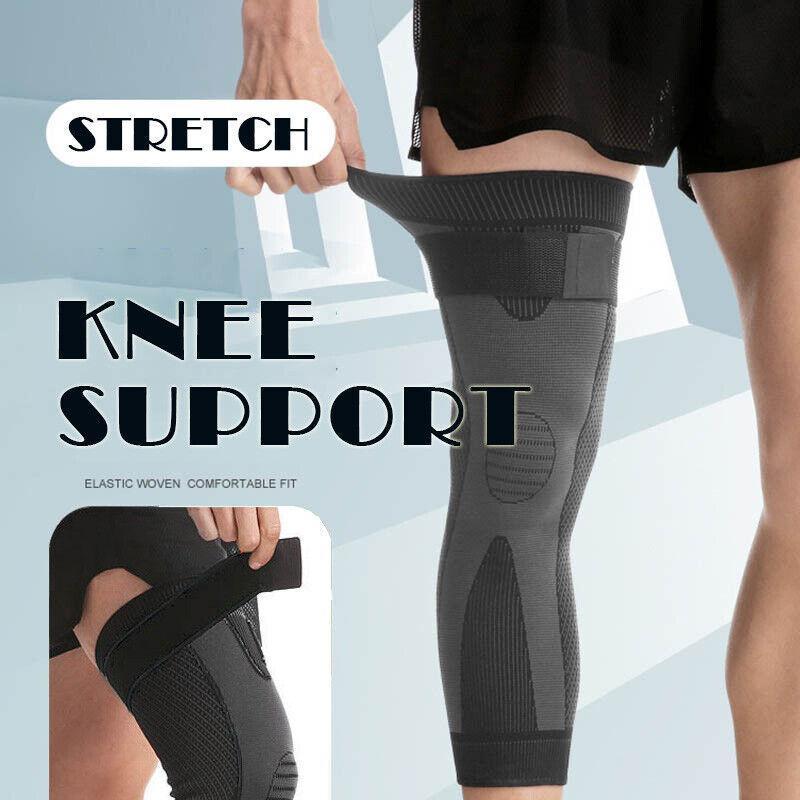 Aolikes Compression Knee Brace Full Leg Sleeve Support Thigh High Sports Gym Au - XL
