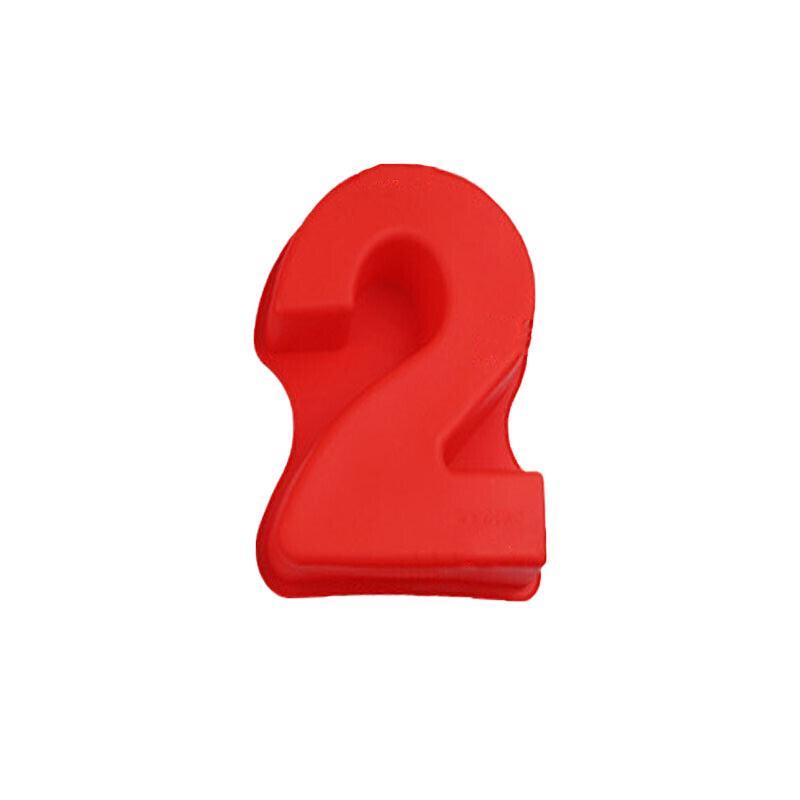 10 Inch Silicone Number Cake Mould Birthday Baking Pan Fondant Tools - 2