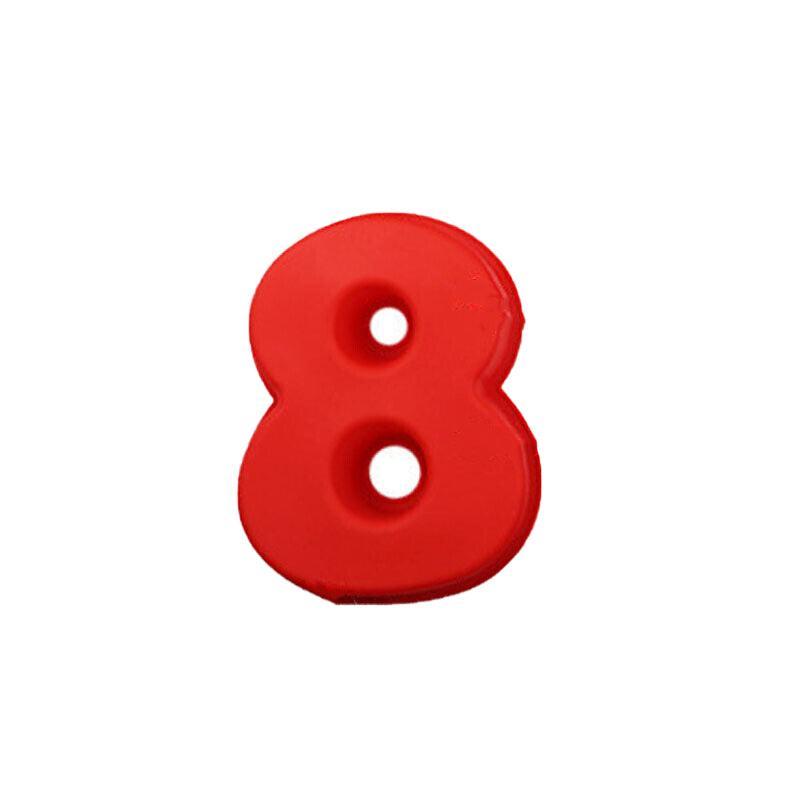 10 Inch Silicone Number Cake Mould Birthday Baking Pan Fondant Tools - 7