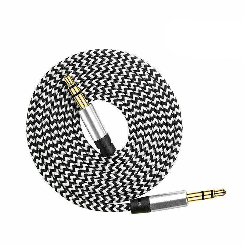 AUX Cable 3.5mm Stereo Audio Input Extension Male to Male Auxiliary Car Cord - Green