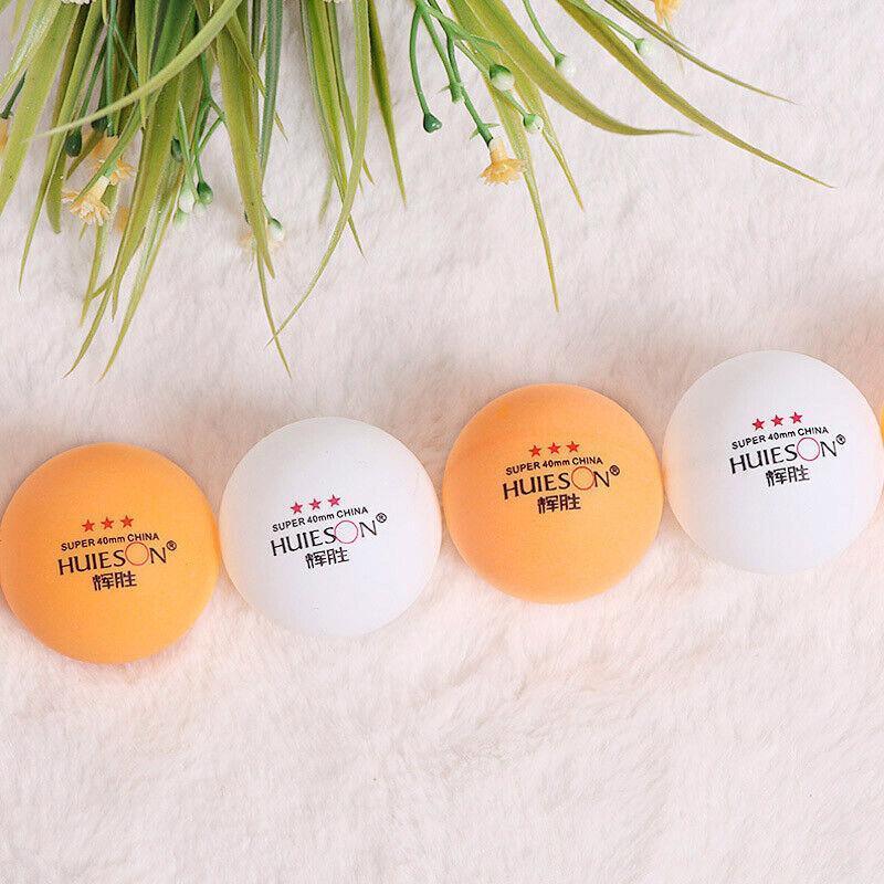 30PCS 3-Star Table Tennis Balls Professional Pingpong Ball Training Ball 40mm - White