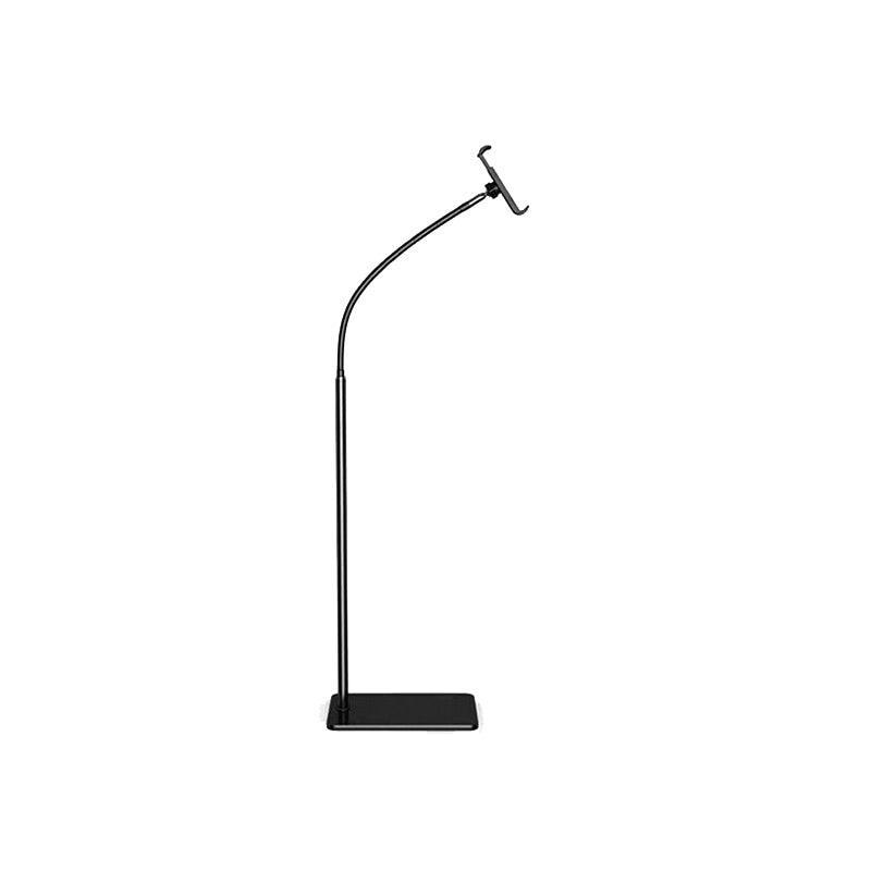 Adjustable Floor/Desk Stand Bed Lazy Mount Holder Arm Bracket For Phone Tablet - 6.5-9cm Black(Desk Stand)