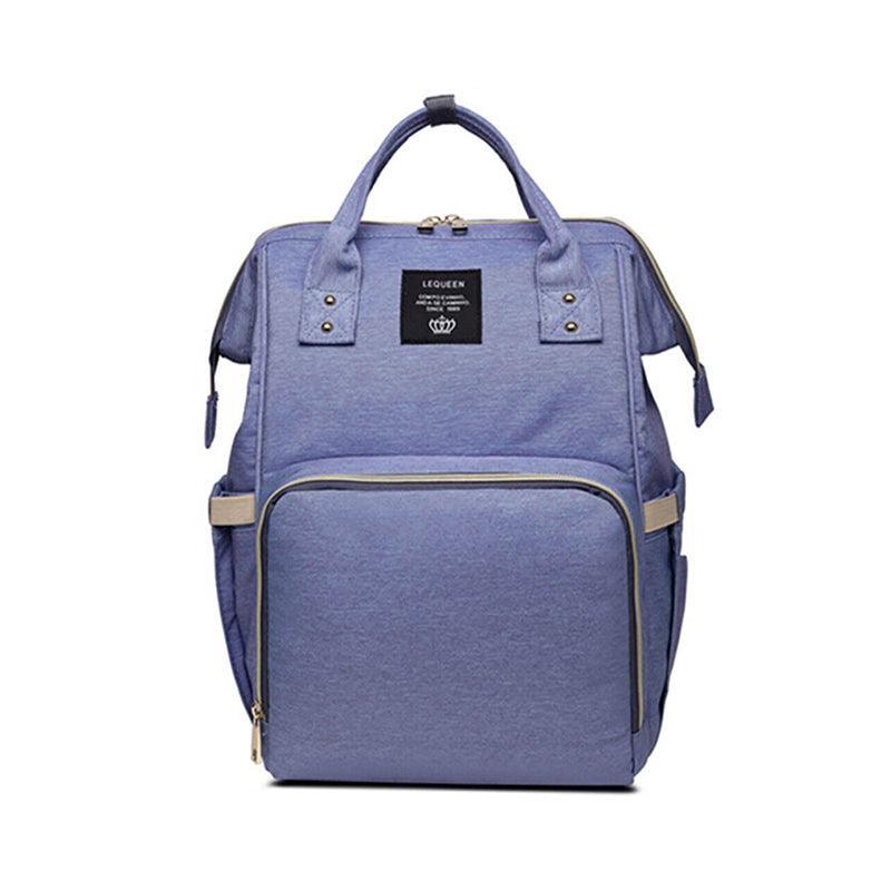 Luxury Multifunctional Diaper Nappy Backpack Maternity Mummy Changing Bag - Navy
