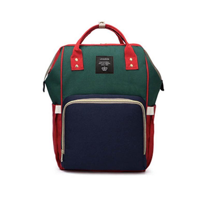 Luxury Multifunctional Diaper Nappy Backpack Maternity Mummy Changing Bag - Dark Gray