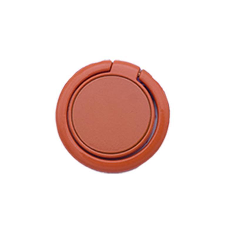 NEW 1PC Ring Mobile Phone Holder Solid Color Ring Bracket 360 Rotation - Pink