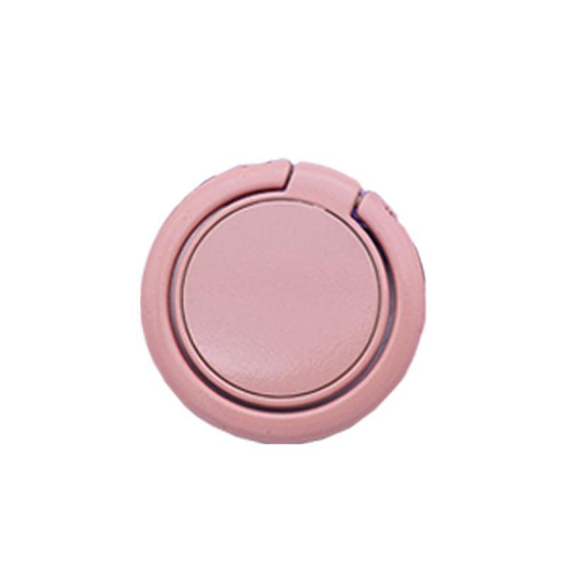NEW 1PC Ring Mobile Phone Holder Solid Color Ring Bracket 360 Rotation - White