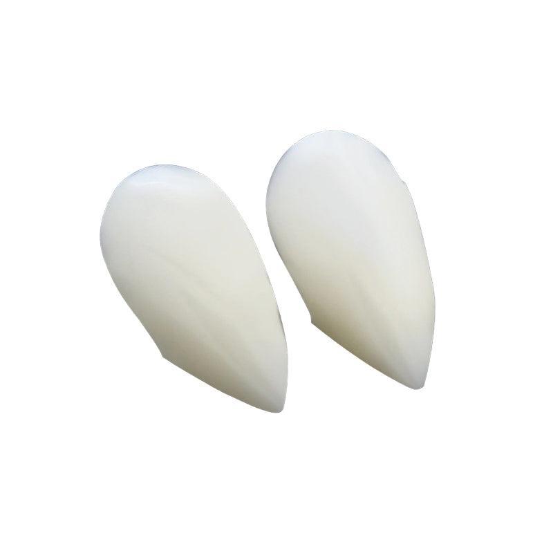 Cosplay Vampire Fangs Fake Teeth for Halloween Costume Party Dress Up 2PCS Prop Set - 19mm-1Piar