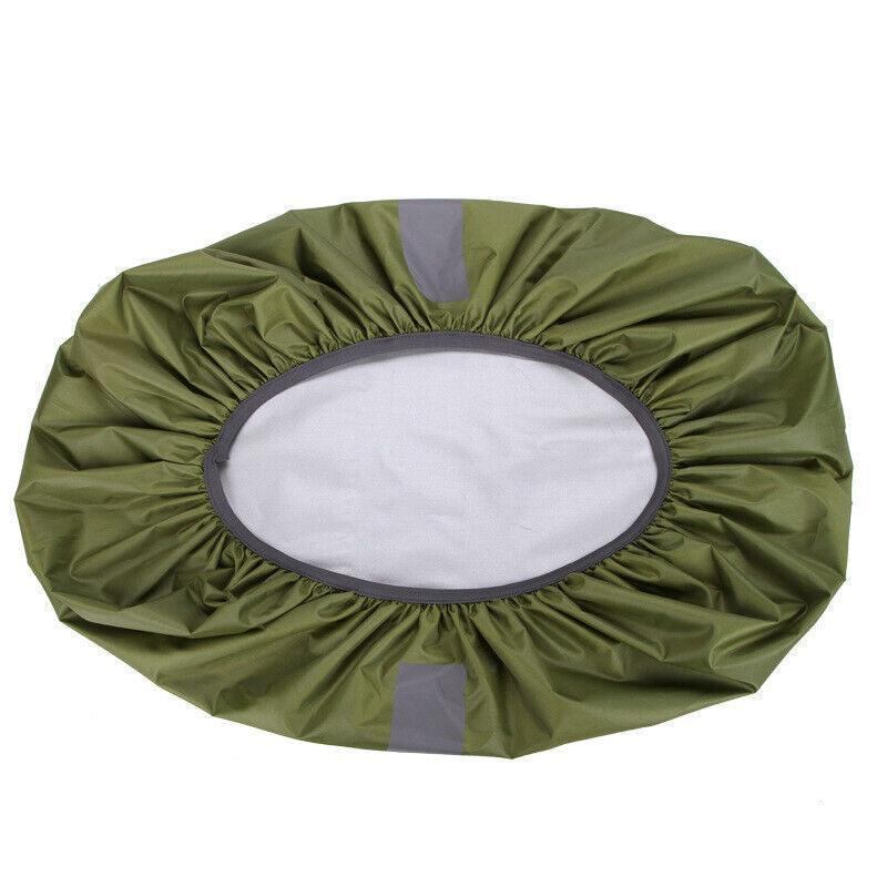 XS Outdoor Foldable Backpack WaterProof Rain Cover Rucksack Camping Travel Bag - Army Green