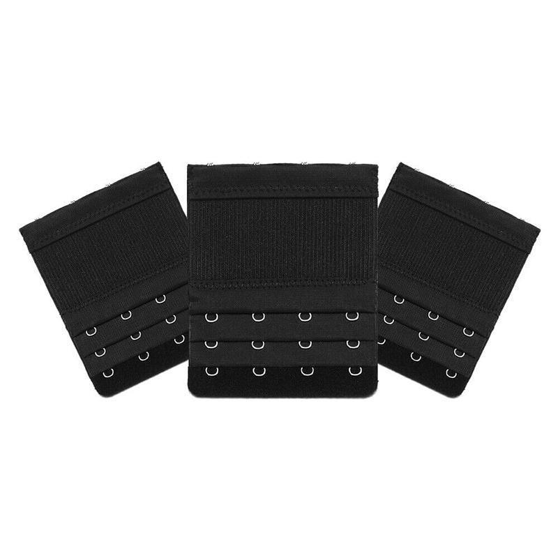 4 Hooks Underwear Extension Bra Buckle Bra Extender Hook Brassiere Strap - Red