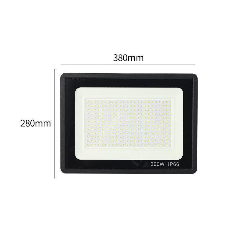 LED Flood Light 50W 100W 200W Outdoor Waterproof IP66 Cool White Security Lamp - 200W