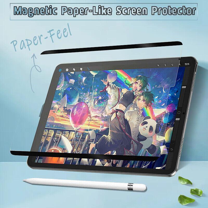 Magnetic Paper Film Like Screen Protector For Ipad Pro11 Mini Air 4 9.7 10.2 - iPad Air 1 /2,iPad 5/6/2017/2018/Pro( 9.7")