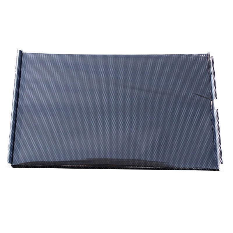 Black Roller Blinds Suction Cup Sunshade Blackout Curtains Car Home Window Curtains - 58 X 125 CM