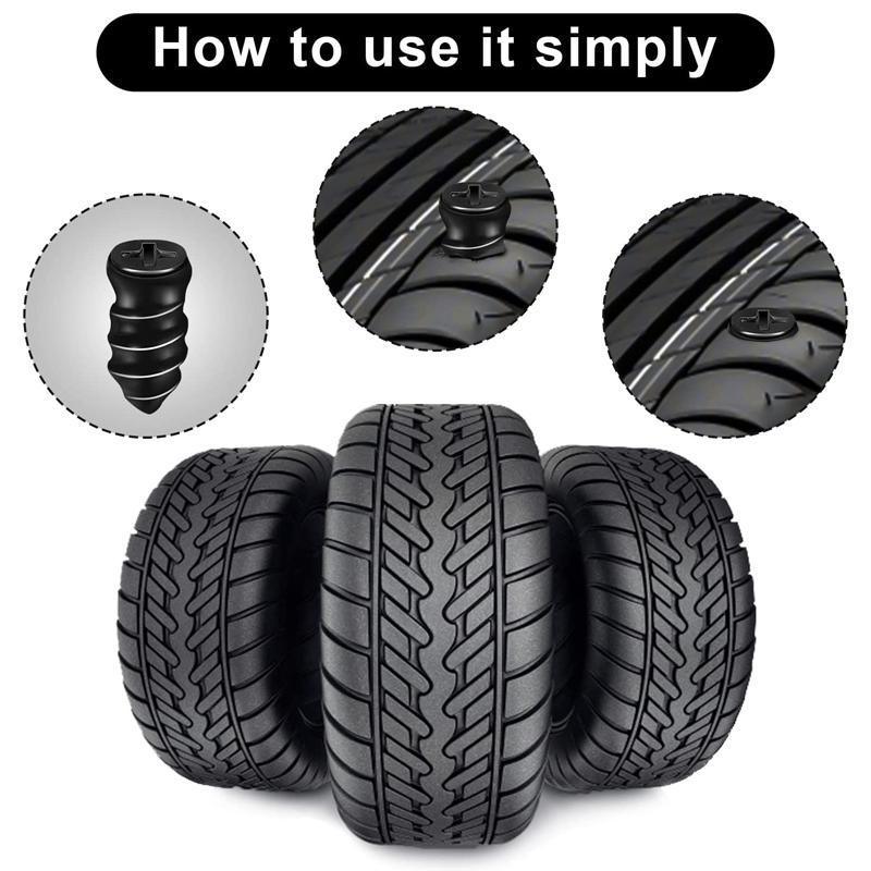 20PCS Vacuum Tyre Repair Nail Set Tire Repair Rubber Nail Tools For Car