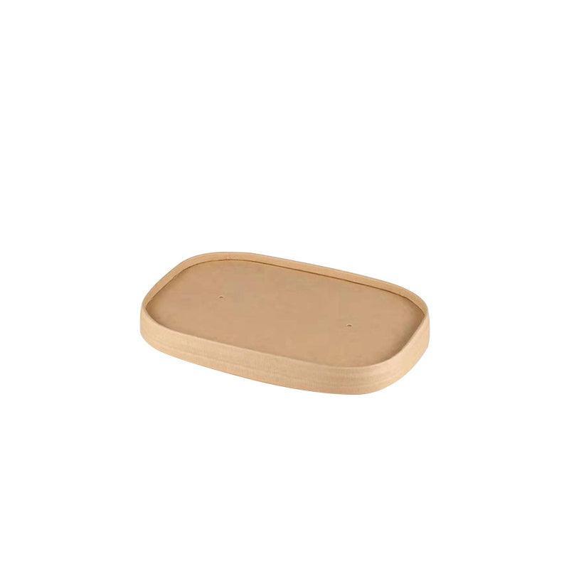 Kraft Paper Bowl for Takeaway Leak-Proof Disposable Food Container - White-1000ml-300pcs