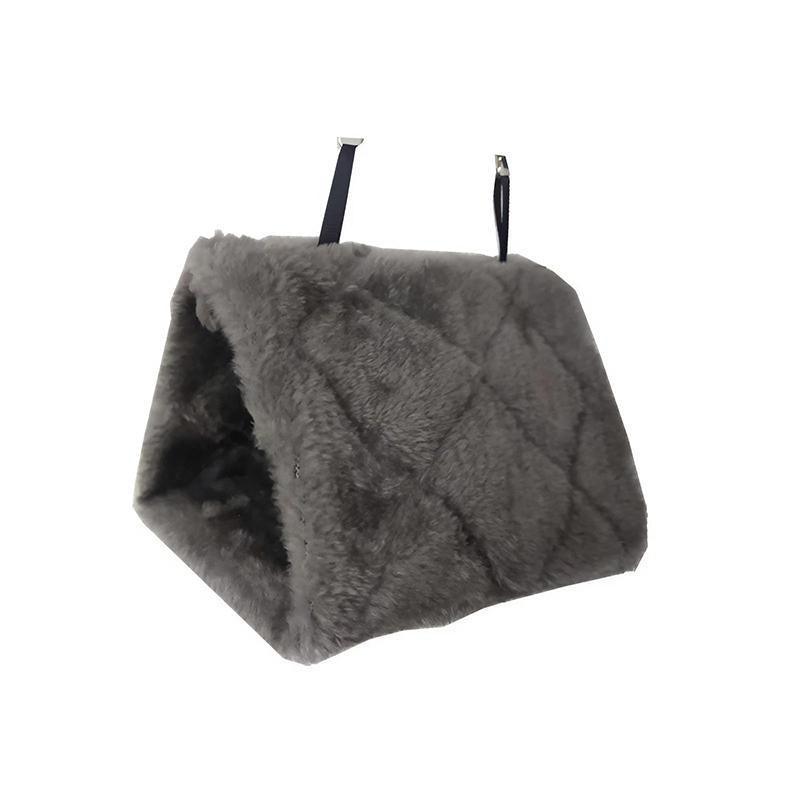 Pet Bird Parrot Parakeet Budgie Warm Hammock Cage Hut Tent Bed Hanging Cave - Yellow