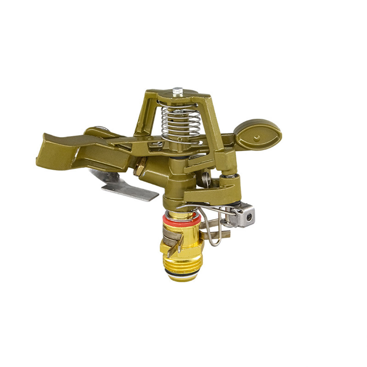 360 Degrees Alloy Sprinkler Head Garden Lawn Rotating Nozzle Adjustable Angle Durable