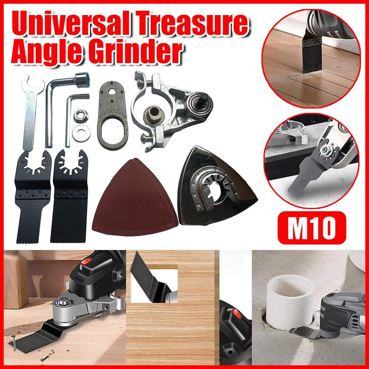 M10 Angle Grinder Retrofit Multi Purpose Accessories Tool for Grinding Cutting
