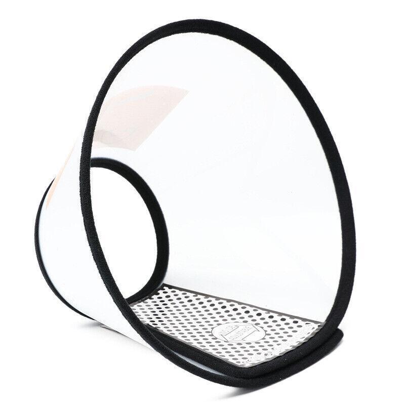 Pet Dog Cat Cone Protective Collar Wound Healing Medical Elizabethan E-Collar Au - 7#(17-20CM depth: 9CM)