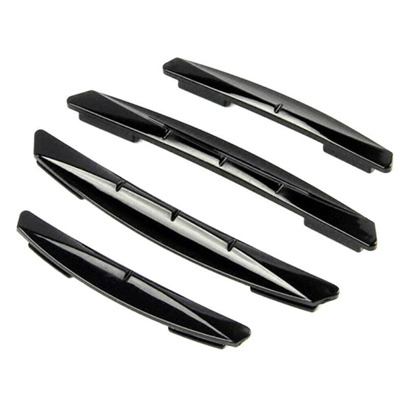 4Pcs Universal Black Car Door Edge Anti-Collision Cover Scratch Protector Guard