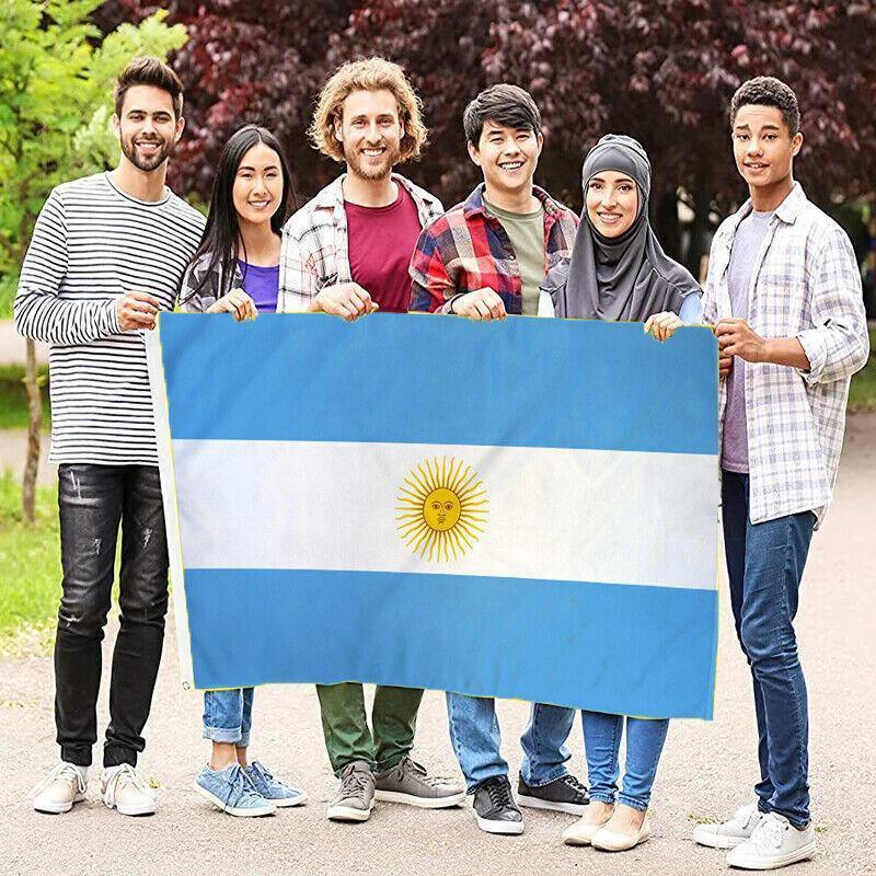 150 x 90cm Large Argentina Flag Argentine Argentinian National Outdoor Festival