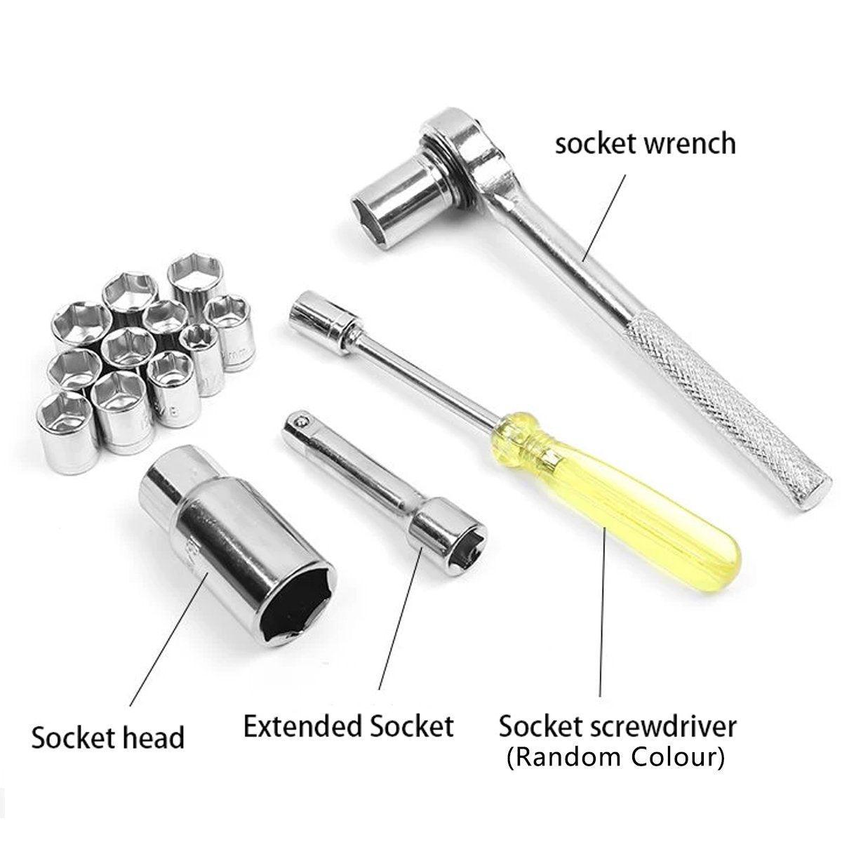 40pcs Auto Repair Tool Kit Set Car Maintenance Mechanics Garage Hand Tools