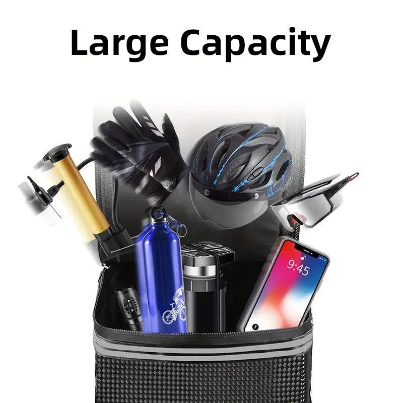 Bike Saddle Bag Waterproof Cycling Tail Bag Backseat Storage Riding Equipment