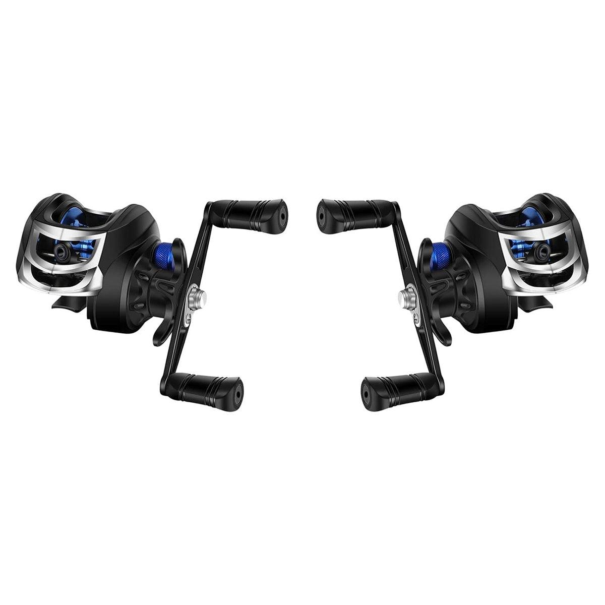 Fishing Reel Anti Frying Line Teardrop Swivel Disc Fishing Gear Spinning Reel - Left hand version